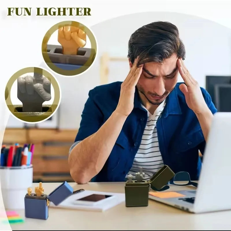 Middlefinger Prank Lighter